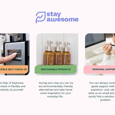 Stay Awesome - Modernes Apartment Am Botanischen Garten كاسيل المظهر الخارجي الصورة